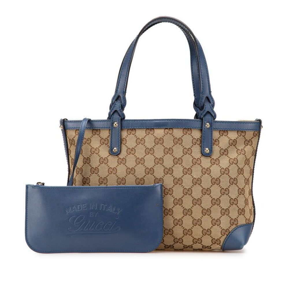 Gucci GG Canvas Shoulder Tote Bag
